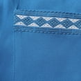 thumbnail image 4 of Men Ethnic Style Pocket Snap Button Elastic Waist Solid Color Middle Robe Trousers Festival Wedding Suit, 4 of 7