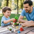 thumbnail image 6 of CEREECOO Mini Magnetic Tiles Travel Set with Metal Storage Box, 35 Pcs Small Portable Building Blocks, STEM Toys for Road Trip & Airplane, Gift for Kids 3+, 6 of 6