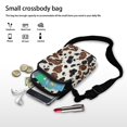 thumbnail image 7 of HELLHERO Women Adjustable Shoulder Strap Polyester Women Messenger Bag Unisex 4.33"x1.97"x7.09" Cow, 7 of 7