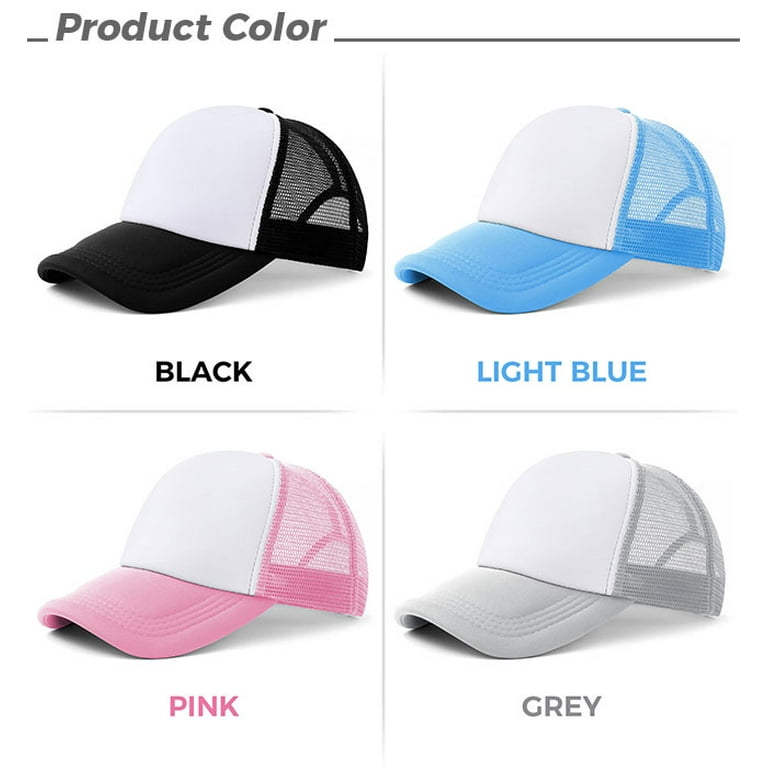 Buy 10 Pcs Sun Visor Baseball Cap Blank Hats DIY Sublimation Toddler Man  Online