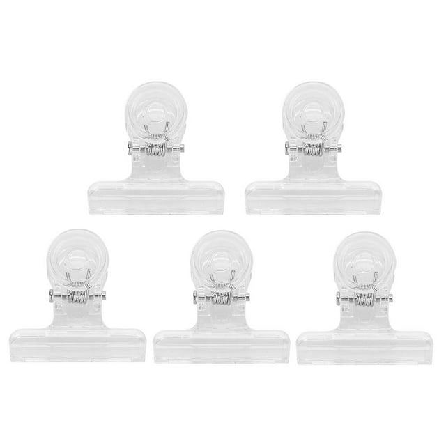 Peahefy Plastic Clips,Clips,5pcs 4 Colors C Curve Nail Extension Clips Multi-functional Plastic Nail Art Accessories
