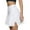 White#07, variant on Xyxonk Skorts for Woman High Waist Tennis Mini Skirt with Pockets Side Slit Workout Solid Color Skirts Dressy Casual Sexy Athletic Skirt White XL