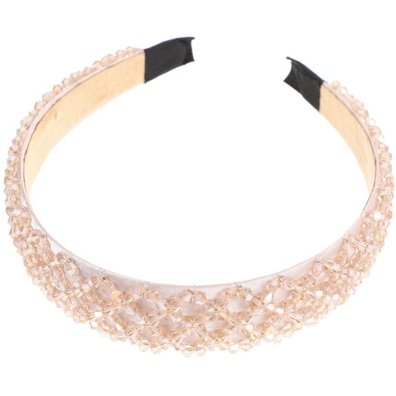 Soimiss Embellished Headbands for Women Hair Decoration Imitation Crystal 1Set