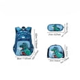 thumbnail image 2 of AHMOMEI 16.54" Height 3 Pieces Backpack Set, Casual Animal Print Daypack Bundle with Crossbody Lunch Bag & Pencil Case Picnic, Trips, Gym & Daily Leisure, 2 of 7