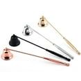 thumbnail image 3 of Vintage Metal Bell Shape Candle Snuffer Long Handle Banquet Wick Extinguisher, 3 of 6