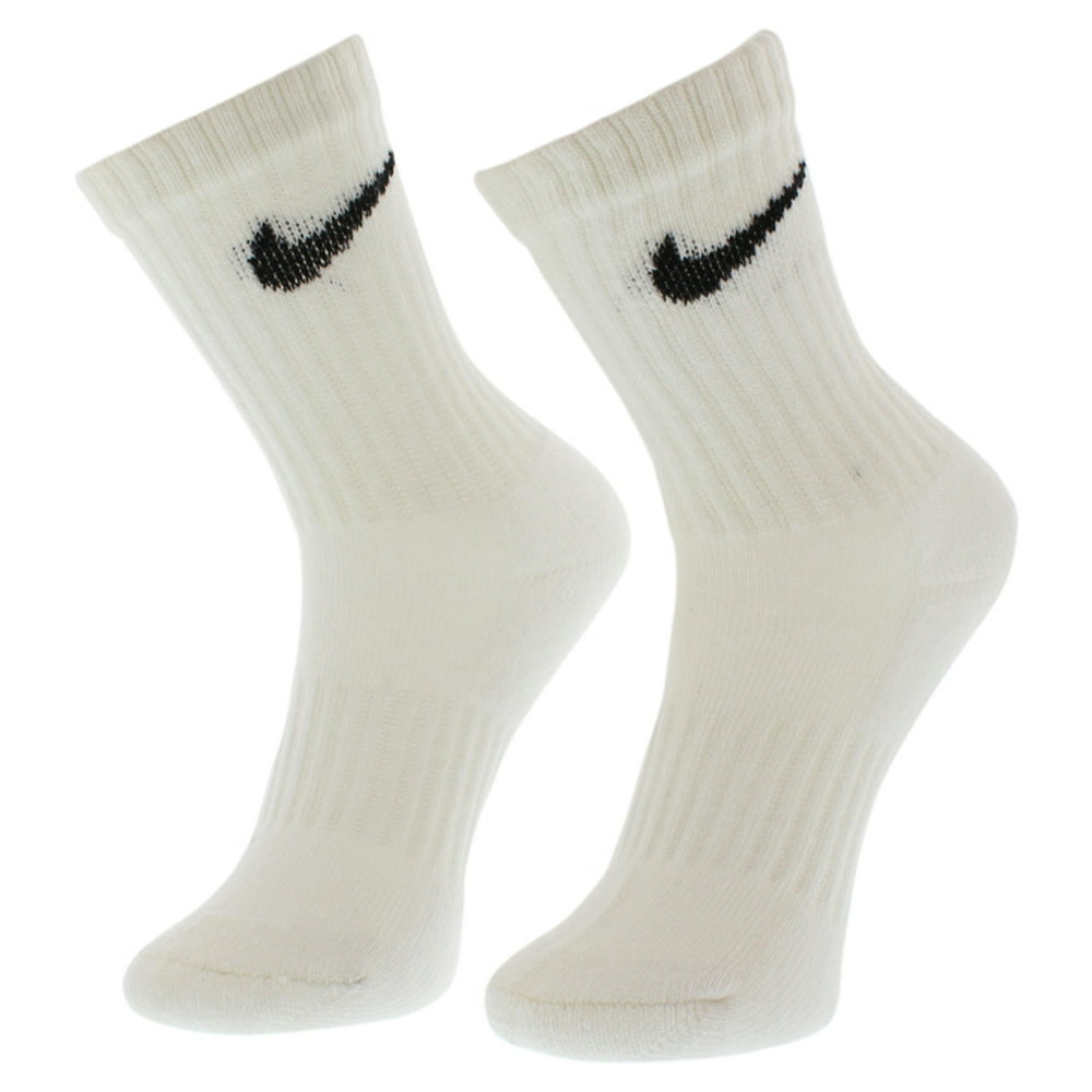 Nike - Nike Boys Crew Socks Six Pack White - Walmart.com - Walmart.com