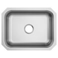 thumbnail image 4 of Moen GS20192 2000 Series 23.5-inch 20 Gauge Undermount Single Bowl Stainless Steel Kitchen or Bar Sink, 4 of 6