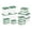 Green, variant on 17-Piece Transparent Food Storage Set - Airtight Containers for Kitchen & Refrigerator
