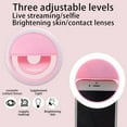 thumbnail image 4 of Selfie Ring Light, Rechargeable Portable Clip-On, 36 LED for /Android, 3 Lighting Modes, 4 of 7