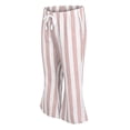 thumbnail image 7 of Girls Summer Casual Vertical Bottom Pants Flared Wide Leg Trousers Kids Breathable Lightweight Clothes, 7 of 7