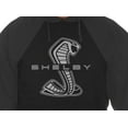 thumbnail image 3 of JH Design Men’s Shelby Cobra Snake Black & Charcoal Pullover Hoodie Sweatshirt, 3 of 6