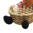 thumbnail image 5 of Contenedor de almacenamiento de cesta de dulces navideños Papá Noel decorativo, 5 of 5