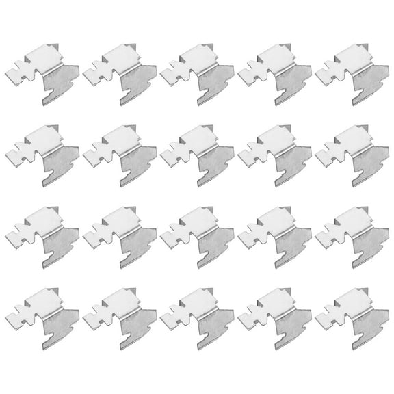 20Pcs Cabinet Shelving Clips Cabinet Shelf Support Clips Heave Duty Shelf Clips