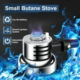 thumbnail image 4 of FOUR E's Scientific Portable Mini Butane Stove Furnace Stand, Adjustable Flame Small Butane Stove, 4 of 7