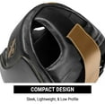 thumbnail image 3 of Hayabusa T3 Boxing Headgear Adjustable - Black/Gold, Medium, 3 of 6