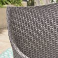thumbnail image 5 of GDF Studio Kaysn Outdoor Acacia Wood and Wicker 5 Piece Dining Set, Gray, 5 of 13