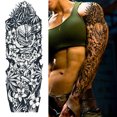 thumbnail image 4 of Figura 3D Tatuaje Cuerpo Pegatina 4 Piezas Impermeable para Niñas Amante Pareja, 4 of 9