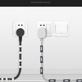 thumbnail image 2 of Abrazaderas para cables autoadhesivas Yuanzi para muebles de vidrio, plástico y metal. Adhesivo fuerte que garantiza un diseño moderno. Gestión de cables de plástico resistente con uso versátil., 2 of 5