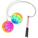 thumbnail image 1 of 2 juegos de pelotas de ejercicio con poste para exteriores, pelotas de fitness para lanzar con las manos, equipo de ejercicio para estirar brazos y hombros para niños de mediana edad y mayores., 1 of 6