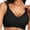 Black, variant on Sports Bras for Women No Underwire Comfortable Wireless Seamless Push Up Bras Women Wireless Bras Soft Bra Bralette Full Coverage Everyday Bras Black M