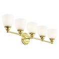 thumbnail image 3 of Livex Lighting Somerville Bath Light in Polished Brass, 3 of 10