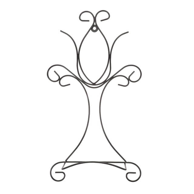 Miangastore Creative Art Display Rack Easel Iron Bowl Stand Holder Iron Plates Display Stand