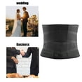 thumbnail image 3 of Men's Abdominal Slim Belt Adjustable Waist Shaper Tummy Control Body Shaper Waist Trainer L Black, 3 of 7