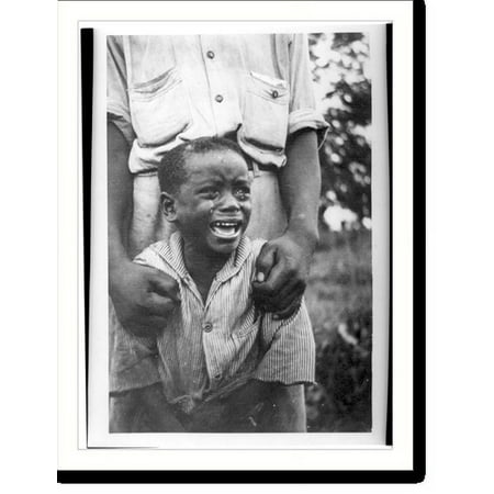 Historic Print, [Young boy, crying] - 2, 16" x 20"