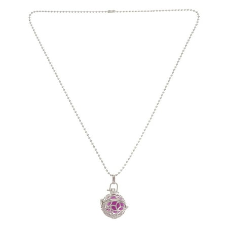 

Etereauty 1 Set Essential Oil Diffuser Necklace Aromatherapy Diffuser Locket Pendant Set