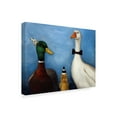 thumbnail image 2 of Trademark Fine Art 'Duck Duck Goose' Canvas Art by Leah Saulnier, 2 of 3
