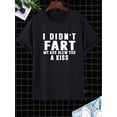 thumbnail image 3 of Funny Pattern Tee, Men's Casual T-shirt for Summer, 3 of 8
