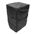 thumbnail image 4 of Powered Speaker Cover, Black Oxford Cloth Waterproof, Lightweight Speaker Dust Cover, Upright Speaker Bag, Sunscreen Audio Dust Protection Cover, Guard for Home Sound Device, 4 of 7