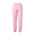thumbnail image 4 of Douhoow Womens Casual Loose Sweatpants Elastic Waist Drawstring Solid Color Sports Jogger Pants, 4 of 4