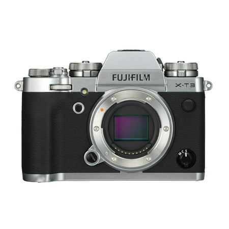 Fujifilm X-T3 Mirrorless Camera Body, Silver