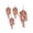 Pink, variant on WSZZL Vibrant Artificial Hanging Plants, 4-Pack Faux Flower Wall Decorations, Perfect for Indoor and Outdoor Spaces, Ideal for Home Decor Enthusiasts, Orange