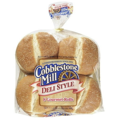 Cobblestone Mill Deli Style Gourmet Rolls, 8ct