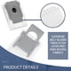 thumbnail image 4 of 12 Packs Vacuum Bags for IRobot Roomba I & S Series I7 I7+/Plus (7550) I3+ (3550) I6+ (6550) I8+ (8550) S9+ (9550) Clean Base Automatic Dirt Disposal Bags Ormromra WRMH-474, 4 of 7