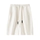 thumbnail image 1 of pstuiky Pantalones cortos para hombre, Pantalones cortos de ocio para hombre, versátiles, de color sólido, con bolsillos y cintura elástica con cordón. Pantalones cortos cargo, 1 of 2