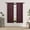 Burgundy, variant on Mainstays Southport Textured Light Filtering Curtain Panel Pair, Set of 2, Charcoal, 40"W x 95"L