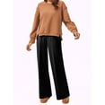 thumbnail image 6 of Weardear Tall Wide Leg Sweatpants for Women Drawstring Elastic Pants with Pockets High Waisted Workout Baggy Sweatpants, 6 of 6