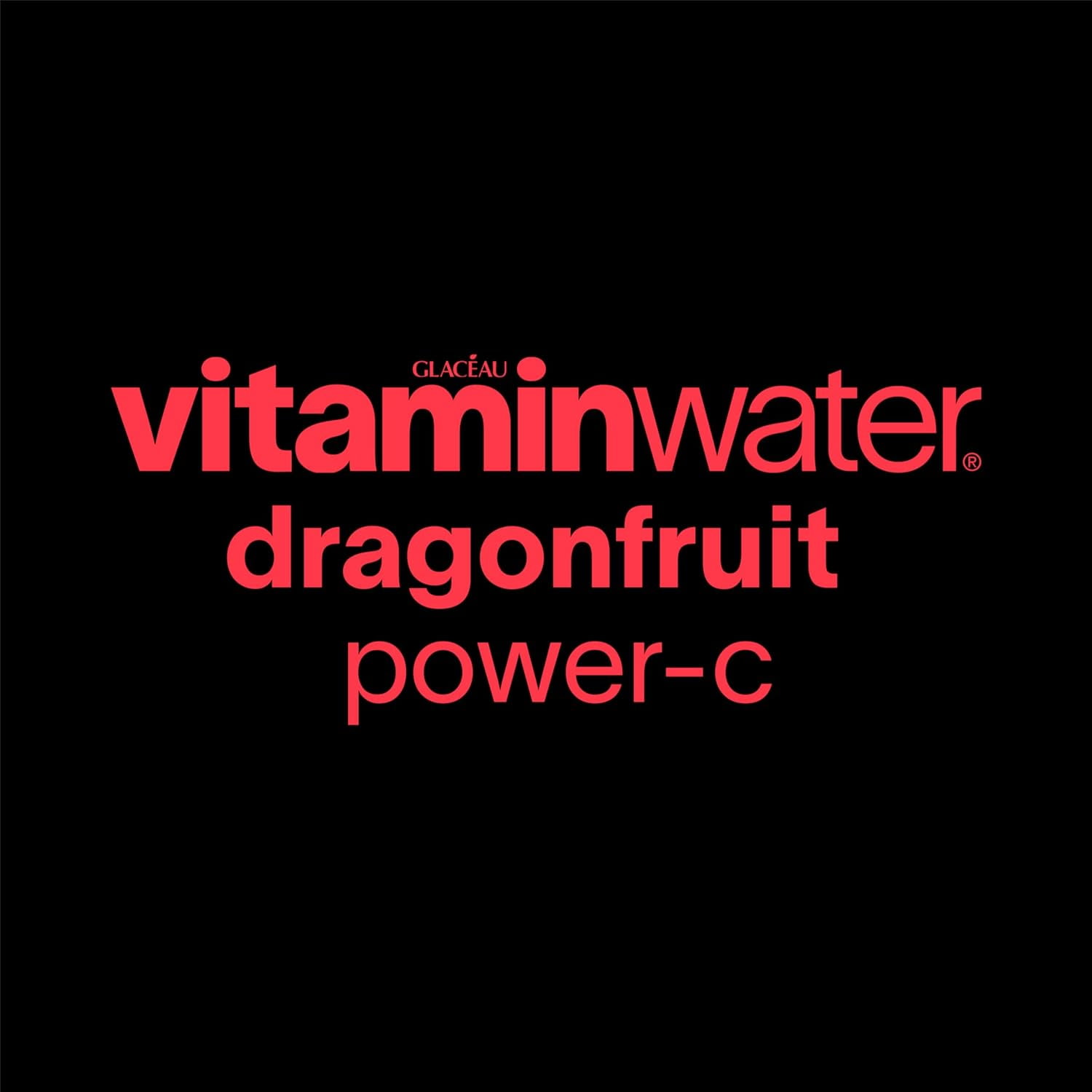 vitaminwater Power-C Dragonfruit Nutrient Enhanced Flavored Water Beverage, 20 fl oz Bottles (4 Pack)