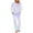 Light Blue B, variant on Jamicy Womens Loungewear Set Valentine's Day Fashion Womens Pajama Sets Long Sleeve Sleepwear Round Neck Nightwear Soft Pjs Lounge Sets with Pockets
