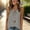 Gray, variant on Women's Lace Embroidered Sleeveless Tank Top Split V-Neck Casual Blouse White M