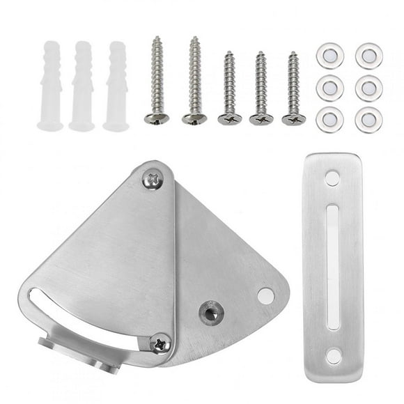 Loquet de porte coulissante Heaveant, ensemble de serrure de loquet de porte de grange en acier inoxydable accessoire de quincaillerie de porte pour chambre de salle de bain