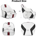 thumbnail image 2 of Pexmor White Weather-Resistant Captain Bucket Seat, 2 of 9