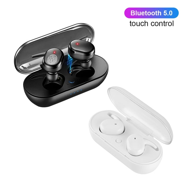 Auricular Bluetooth 5.0 Auriculares deportivos impermeables Auriculares inalámbricos para ejercicios Auriculares recargables, Negro Inevent EL5039-01B