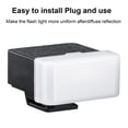 thumbnail image 3 of Light Flash Diffuser White Lamp Shade Diffuser Plug and Play for GODOX IM20 Mini Flash Photography Light Diffuser, 3 of 7
