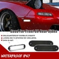 thumbnail image 3 of GTINTHEBOX 4x Smoke Front + Rear White LED Side Marker Light FOR MAZDA MX-5 MIATA 1990-2005, 3 of 11