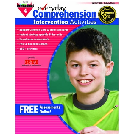 ISBN 9781612691404 product image for Everyday Comprehension Intervention Activities Grade 4 | upcitemdb.com