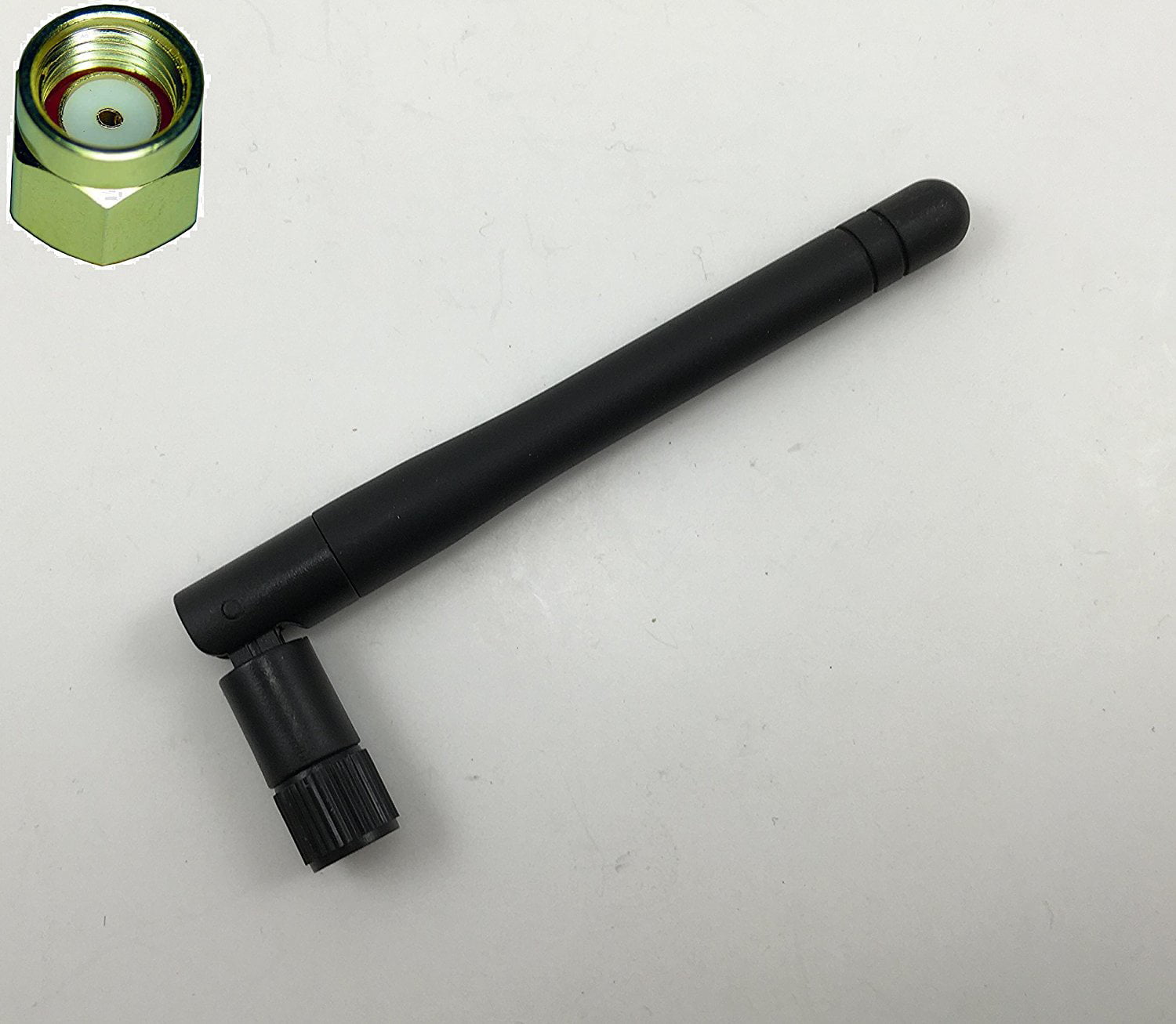 2dbi Dual Band Wireless WiFi Antenna RP-SMA For Linksys Asus D-Link TP-Link 